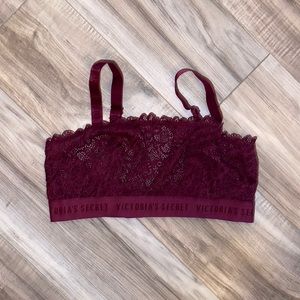 VS Lace Bandeau Bralette